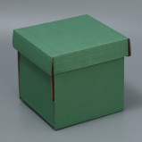 Коробка Складная Оливковая, 16.6 х 15.5 х 15.3 см, 1 шт