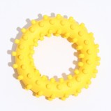 Игрушка Кольцо с Шипами №2 6,8 см Жёлтая, 1 шт