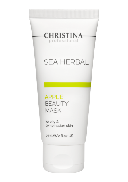 Маска Sea Herbal Beauty Mask Apple for oily SPF 15 Skin Яблочная Красоты для Жирной и Комбинированной Кожи, 60 мл
