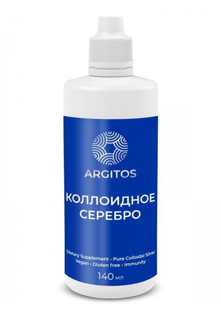 Раствор Коллоидное Серебро Питьевой, 140 мл
