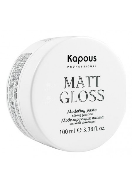 Паста Matt Gloss Моделирующая для Волос Сильной Фиксации, 100 мл