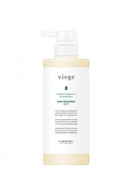 Маска Viege Treatment Soft для Глубокого Увлажнения Волос, 600 мл