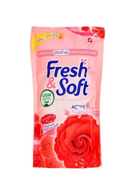 Кондиционер Fresh Soft для Белья Парфюмированный Искристый Поцелуй, 600 мл