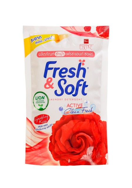 Гель Fresh Soft для Стирки всех Типов Тканей Концентрированный Искристый Поцелуй, 400 мл