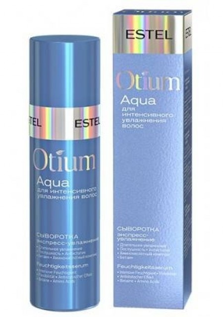 Сыворотка Otium Aqua Увлажняющая для Волос Экспресс-Увлажнение, 100 мл