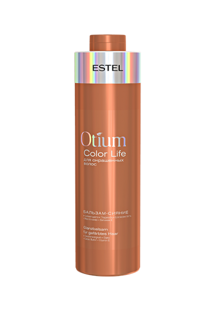Бальзам-сияние Otium Color Life для Окрашенных Волос, 1000 мл